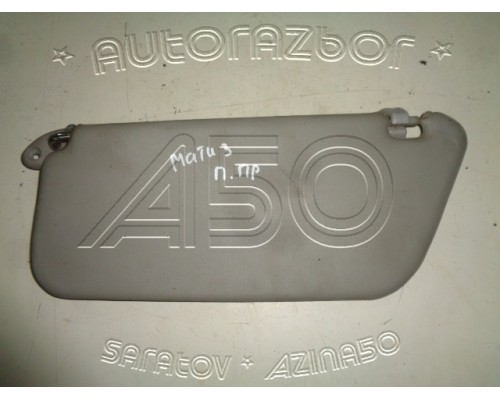 Козырек солнцезащитный Daewoo Matiz (M100/M150) 1998-2015 (96280097)- купить на ➦ А50-Авторазбор по цене 100.00р.. Отправка в регионы.