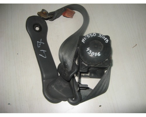 Ремень безопасности Ssang Yong Musso 1993-2006 ()- купить на ➦ А50-Авторазбор по цене 800.00р.. Отправка в регионы.