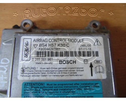 Блок управления AIR BAG Mazda 3 (BK) 2002-2009 (BS4H57K30C)- купить на ➦ А50-Авторазбор по цене 500.00р.. Отправка в регионы.