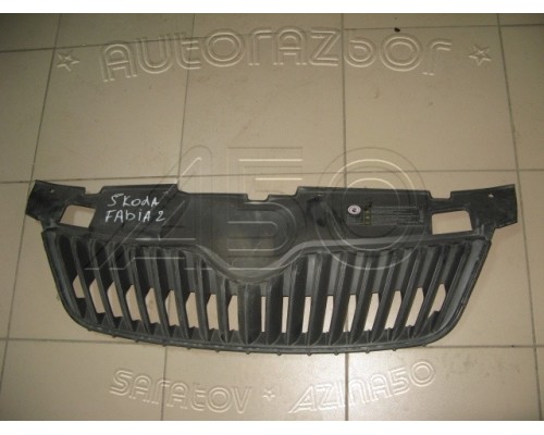 Решетка радиатора Skoda Fabia MK2 5J 2007-2014 (5J0853668C)- купить на ➦ А50-Авторазбор по цене 1000.00р.. Отправка в регионы.