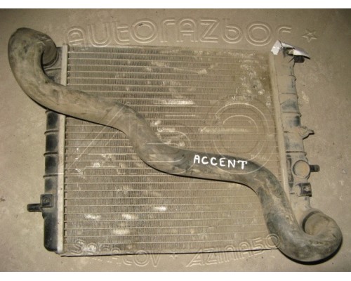 Радиатор основной Hyundai Accent II +ТАГАЗ 2000-2012 (2531025Q11)- купить на ➦ А50-Авторазбор по цене 1400.00р.. Отправка в регионы.