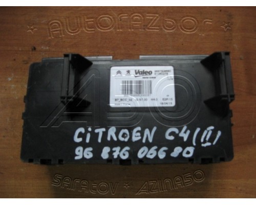 Блок управления отопителем Citroen C4 II 2011> (9687606680)- купить на ➦ А50-Авторазбор по цене 2000.00р.. Отправка в регионы.