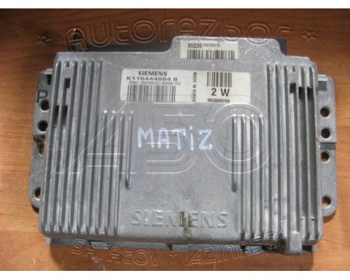 Блок управления двигателя Daewoo Matiz (M100/M150) 1998-2015 (96389098)- купить на ➦ А50-Авторазбор по цене 2500.00р.. Отправка в регионы.