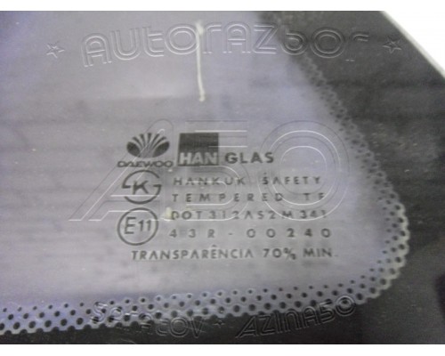 Стекло кузовное глухое Daewoo Nubira 1997-1999 (96301492)- купить на ➦ А50-Авторазбор по цене 600.00р.. Отправка в регионы.