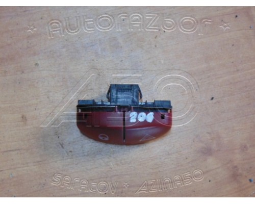 Кнопка аварийной сигнализации Peugeot 206 1998-2012 (6552YC)- купить на ➦ А50-Авторазбор по цене 200.00р.. Отправка в регионы.