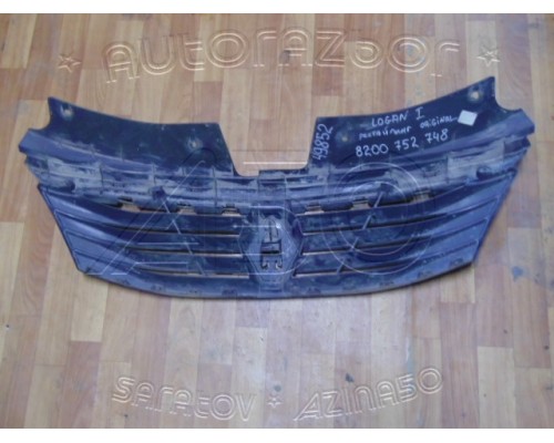 Решетка радиатора Renault Logan 2005-2014 (8200752748)- купить на ➦ А50-Авторазбор по цене 2000.00р.. Отправка в регионы.