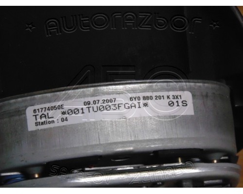 Подушка безопасности в рулевое колесо Skoda Superb 2002-2008 (6Y0880201K)- купить на ➦ А50-Авторазбор по цене 6500.00р.. Отправка в регионы.