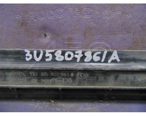 Кронштейн заднего бампера Skoda Superb 2002-2008 (3U5807861A)- купить на ➦ А50-Авторазбор по цене 450.00р.. Отправка в регионы.