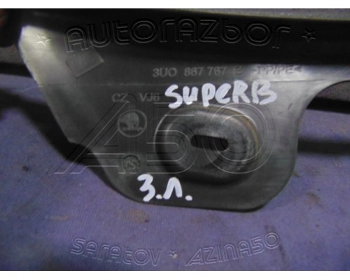 Накладка порога (внутренняя) Skoda Superb 2002-2008 (3U0867767B)- купить на ➦ А50-Авторазбор по цене 300.00р.. Отправка в регионы.