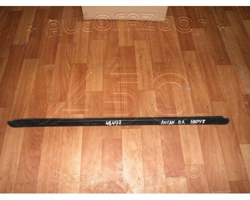 Накладка стекла Renault Logan 2005-2014 (6001547007)- купить на ➦ А50-Авторазбор по цене 500.00р.. Отправка в регионы.