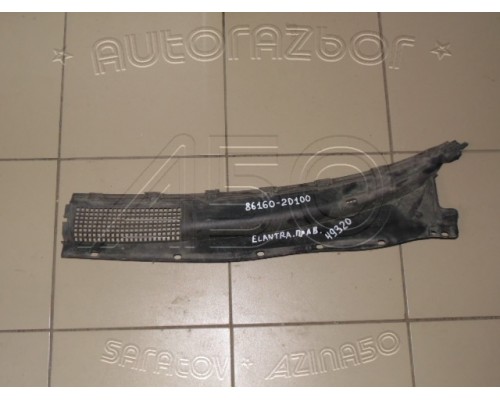 Решетка стеклоочистителя (планка под лобовое стекло) Hyundai Elantra III XD 2000-2010 (861602D100)- купить на ➦ А50-Авторазбор по цене 300.00р.. Отправка в регионы.