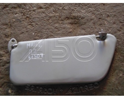 Козырек солнцезащитный Daewoo Matiz (M100/M150) 1998-2015 (96280097)- купить на ➦ А50-Авторазбор по цене 200.00р.. Отправка в регионы.