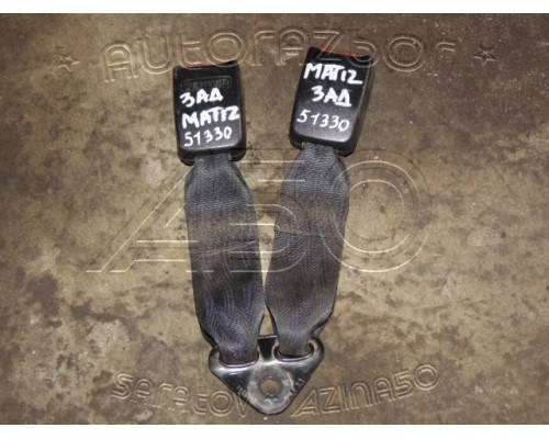 Ответная часть ремня безопасности Daewoo Matiz (M100/M150) 1998-2015 (96914731)- купить на ➦ А50-Авторазбор по цене 400.00р.. Отправка в регионы.