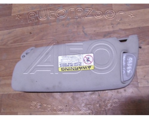 Козырек солнцезащитный Jeep Grand Cherokee (WJ) 1998-2005 (5HB94RK5AA)- купить на ➦ А50-Авторазбор по цене 3000.00р.. Отправка в регионы.