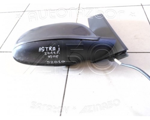 Зеркало правое Opel Astra J 2009-2014 (<p>OEM: 13308368</p>)- купить на ➦ А50-Авторазбор по цене 6000.00р.. Отправка в регионы.