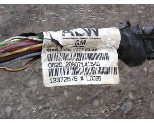 Проводка двери Opel Astra J 2009-2014 (<p>OEM: 13372675</p>)- купить на ➦ А50-Авторазбор по цене 1400.00р.. Отправка в регионы.