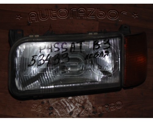 Фара левая Volkswagen Passat B3 1988-1993 (357941017)- купить на ➦ А50-Авторазбор по цене 3000.00р.. Отправка в регионы.