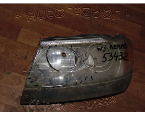 Фара левая Jeep Grand Cherokee (WJ) 1998-2005 ()- купить на ➦ А50-Авторазбор по цене 1000.00р.. Отправка в регионы.