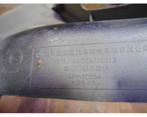 Накладка порога (внутренняя) Hafei PRINCIP HFJ7161 2004-2010 (AAD54020012)- купить на ➦ А50-Авторазбор по цене 700.00р.. Отправка в регионы.