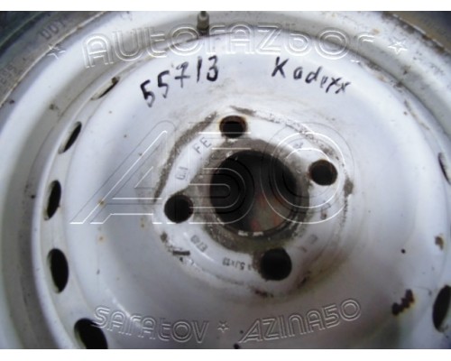 Диск R13 Opel Kadett E 1984-1994 (90222015)- купить на ➦ А50-Авторазбор по цене 2000.00р.. Отправка в регионы.