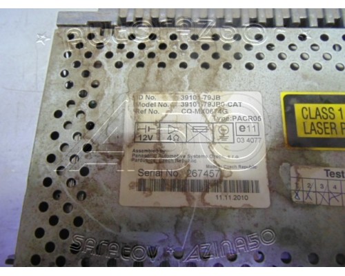 Магнитола Suzuki SX4 2006-2013 (3910179JB)- купить на ➦ А50-Авторазбор по цене 2000.00р.. Отправка в регионы.