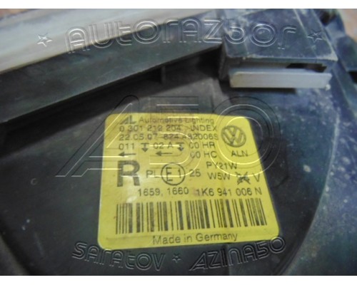 Фара Volkswagen Golf V 2003-2009 (301212204)- купить на ➦ А50-Авторазбор по цене 7000.00р.. Отправка в регионы.