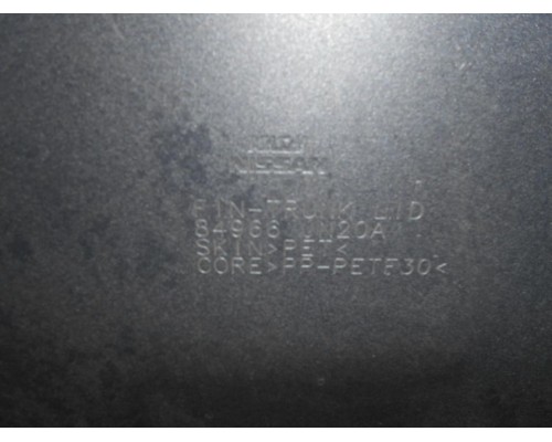 Обшивка крышки багажника Nissan Teana (J32) 2008-2013 (84966JN90A)- купить на ➦ А50-Авторазбор по цене 1500.00р.. Отправка в регионы.