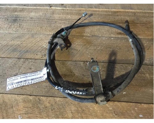 Трос стояночного тормоза Hyundai Solaris/Accent IV 2010-2017 ()- купить на ➦ А50-Авторазбор по цене 500.00р.. Отправка в регионы.
