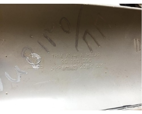 Обшивка стойки Daewoo Nubira 1997-1999 (96190396)- купить на ➦ А50-Авторазбор по цене 150.00р.. Отправка в регионы.