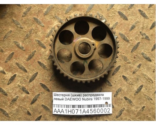 Шестерня (шкив) распредвала Daewoo Nubira 1997-1999 ()- купить на ➦ А50-Авторазбор по цене 500.00р.. Отправка в регионы.