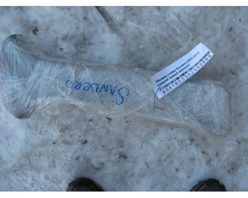 Обшивка стойки Renault Sandero 2009-2014 ()- купить на ➦ А50-Авторазбор по цене 300.00р.. Отправка в регионы.