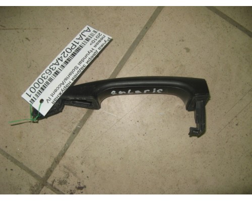 Ручка двери наружняя Hyundai Solaris/Accent IV 2010-2017 ()- купить на ➦ А50-Авторазбор по цене 300.00р.. Отправка в регионы.