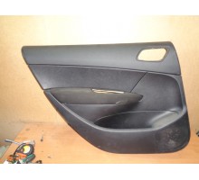 Обшивка двери задняя левая Peugeot 308 2007-2015