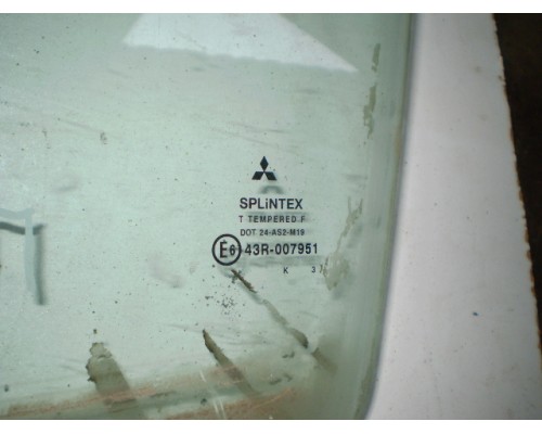 Стекло двери Mitsubishi Pajero Pinin H6,H7 1998-2006 (MR523855)- купить на ➦ А50-Авторазбор по цене 1300.00р.. Отправка в регионы.