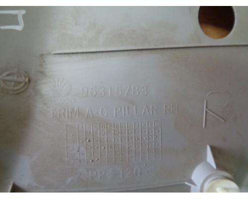 Обшивка стойки Daewoo Matiz (M100/M150) 1998-2015 ()- купить на ➦ А50-Авторазбор по цене 200.00р.. Отправка в регионы.