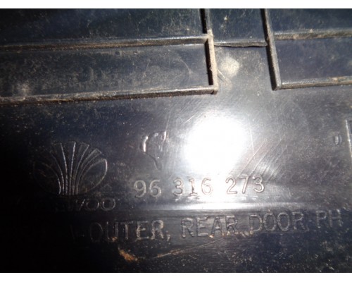 Накладка стекла заднего правого Daewoo Matiz (M100/M150) 1998-2015 (96316273)- купить на ➦ А50-Авторазбор по цене 150.00р.. Отправка в регионы.